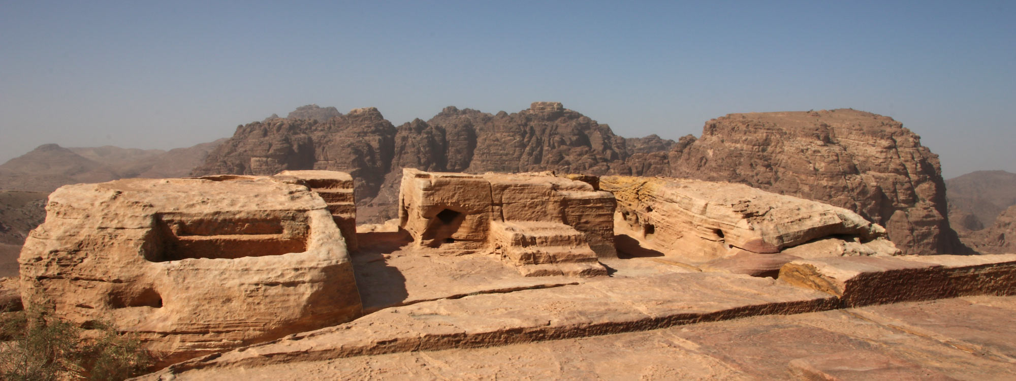mirador secreto del Tesoro en Petra