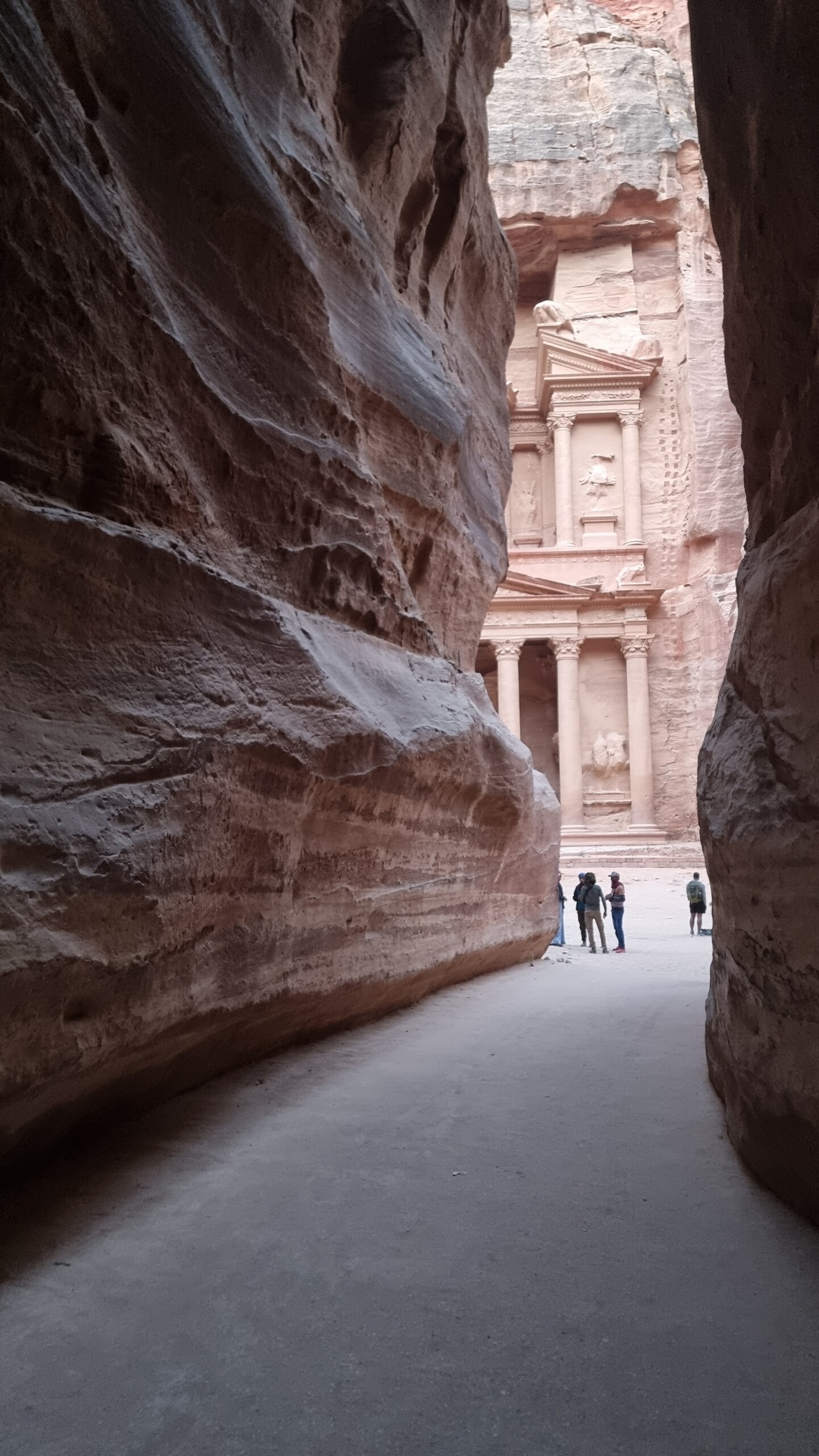 mirador secreto del Tesoro en Petra