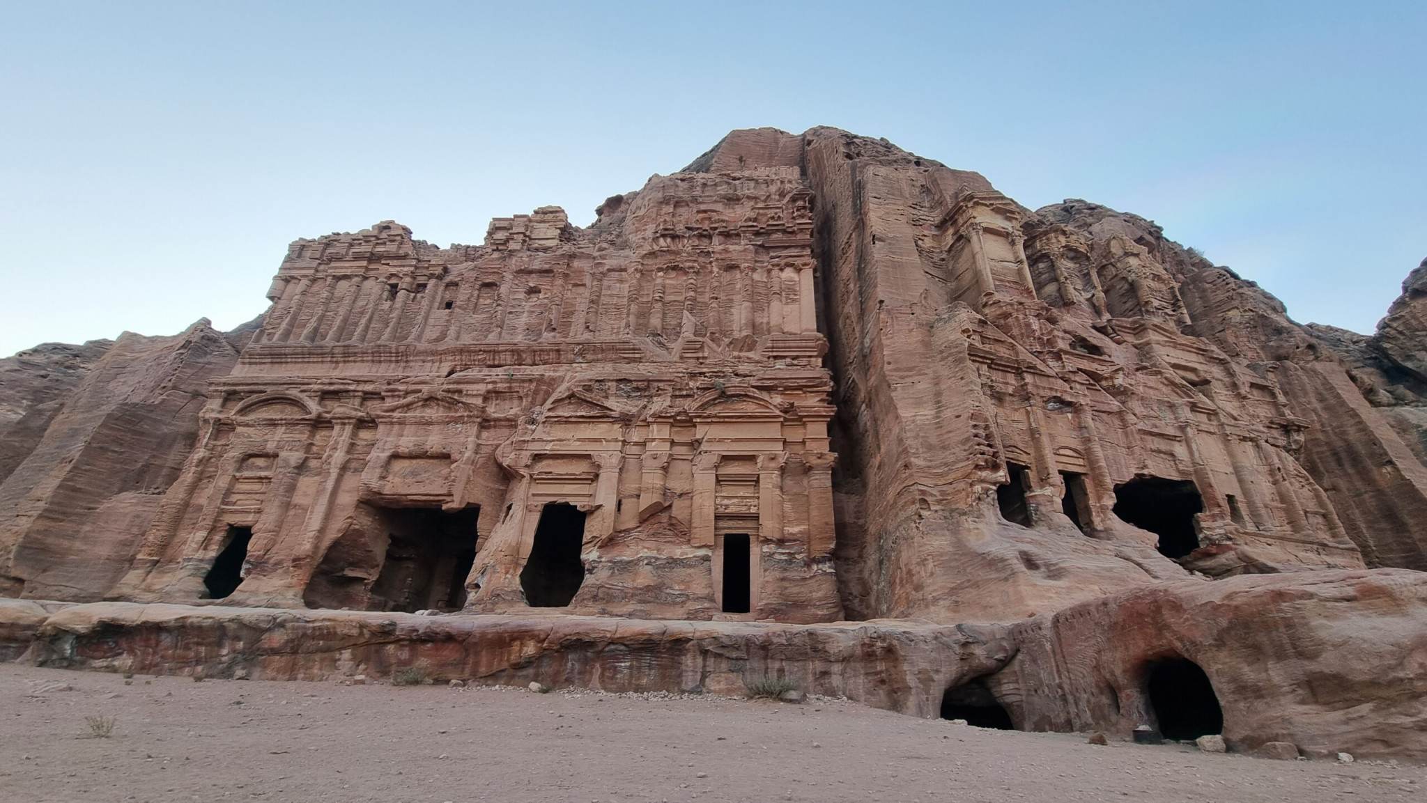 mirador secreto del Tesoro en Petra