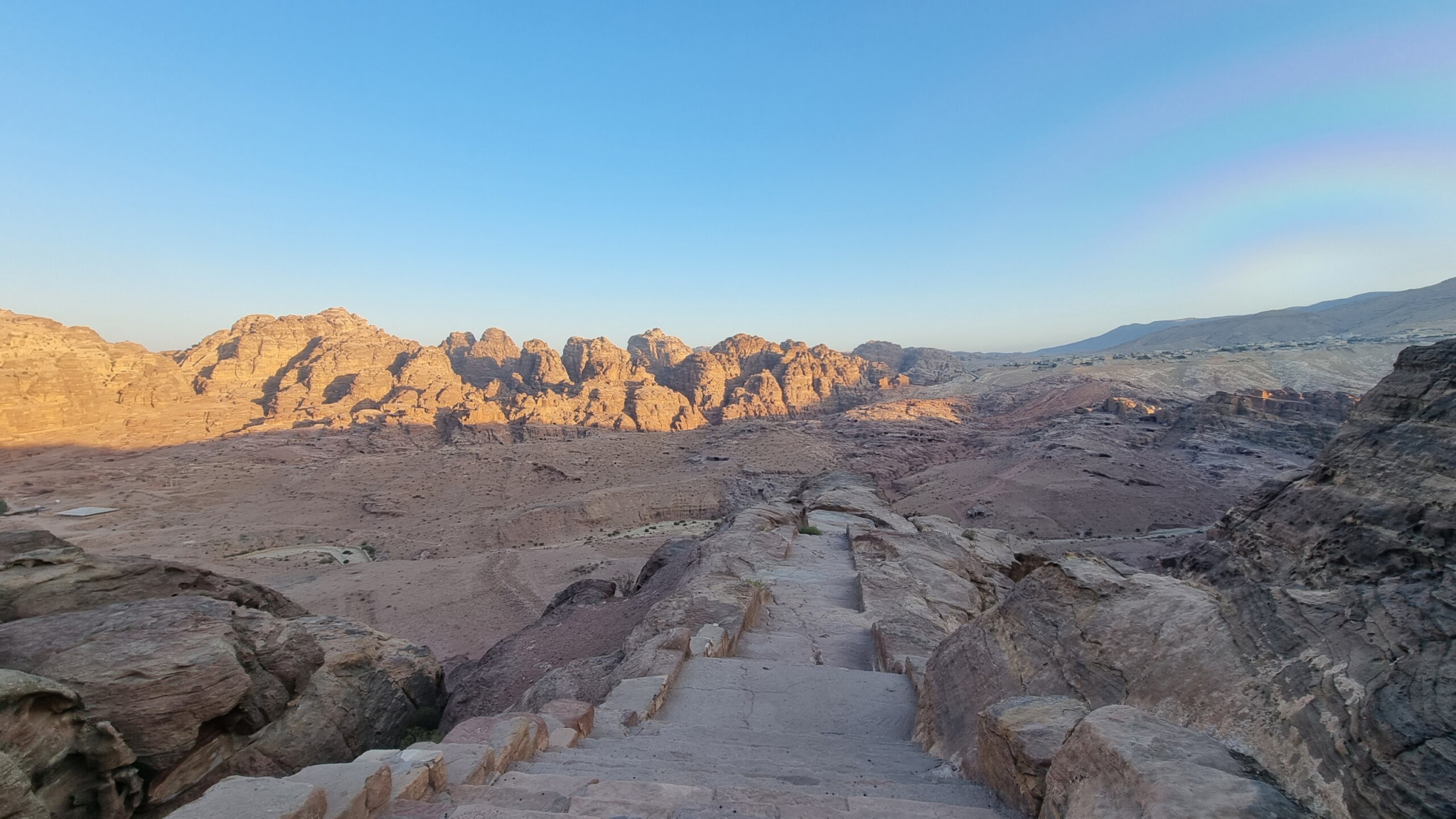 mirador secreto del Tesoro en Petra