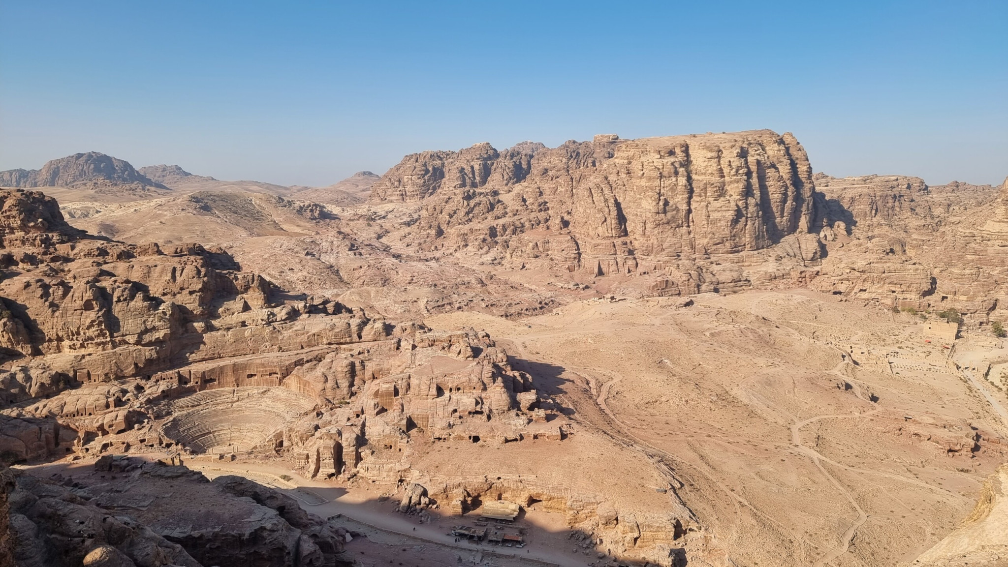 mirador secreto del Tesoro en Petra