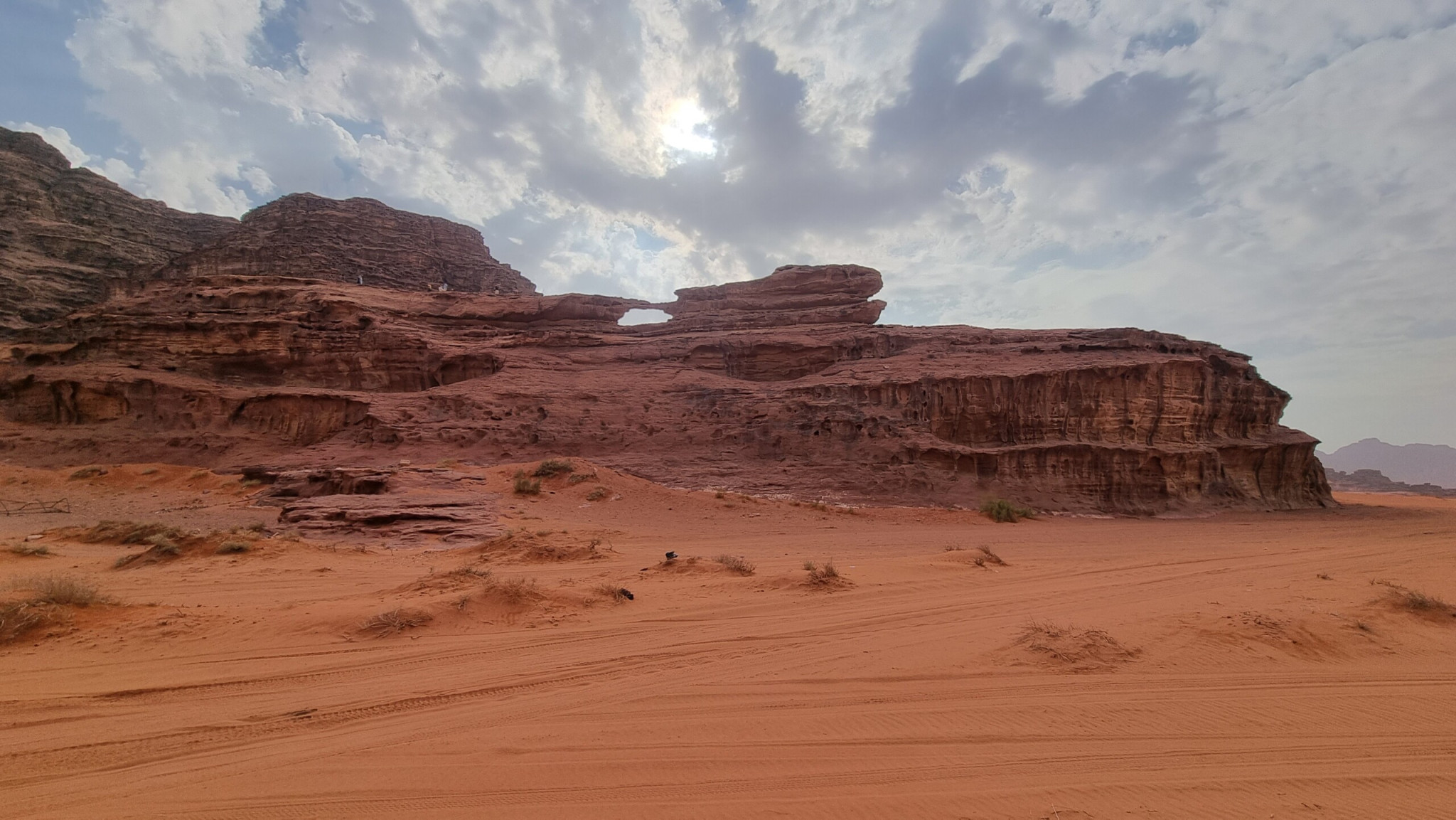 dormir en el desierto de Wadi Rum